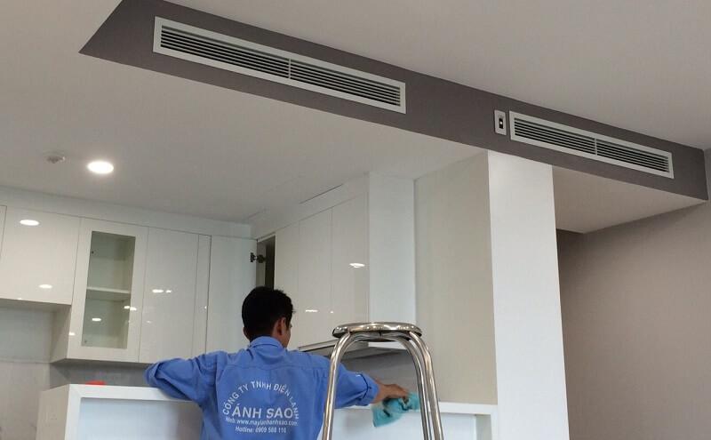 So sánh điều hòa âm trần ống gió và điều hòa âm trần