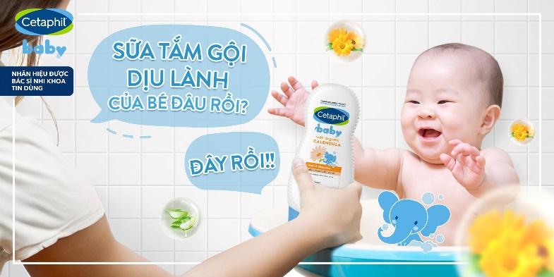 Chọn sản phẩm tắm gội cho trẻ phù hợp là rất quan trọng